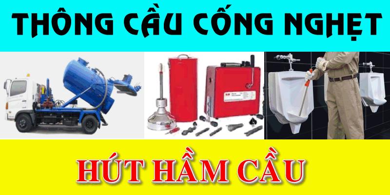  Hút hầm cầu Xã Hưng Chính, TP Vinh