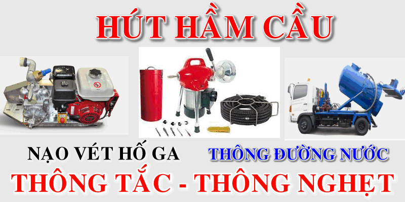  Hút hầm cầu Huyện Hưng Nguyên, Nghệ An