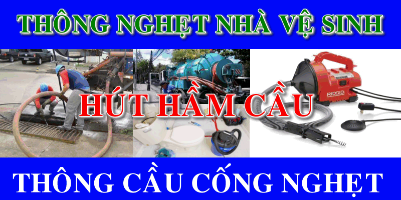 Thông Hút Bể Phốt  khu vực Huyện Quỳnh Lưu, Nghệ An